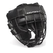 Leather Head Gear with Face Cage